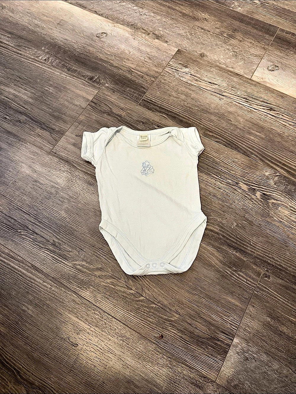 Sincerely Pooh by Disney Baby Bodysuit White Size 6 Months